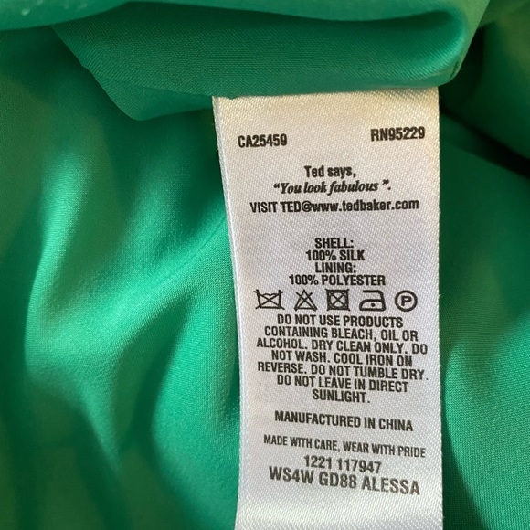 Ted Baker Alessa Silk Strapless Maxi Dress - Picture 7 of 11